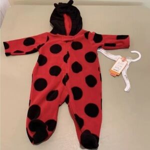 Carters Ladybug Halloween Costume 6M Infant Baby Just One Year NWT Carter’s